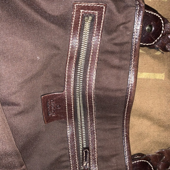 Gucci Pelham Brown Canvas Hobo Bag - Picture 5 of 8